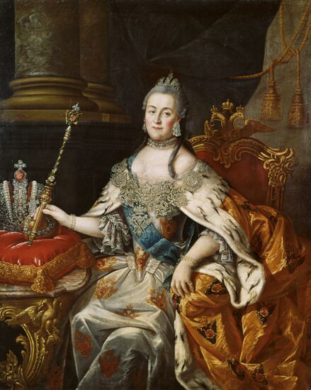 Portrait of Catherine II