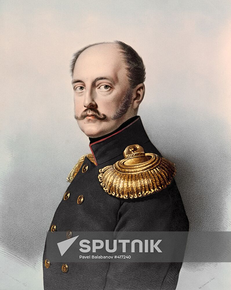 Portrait of Nikolai I