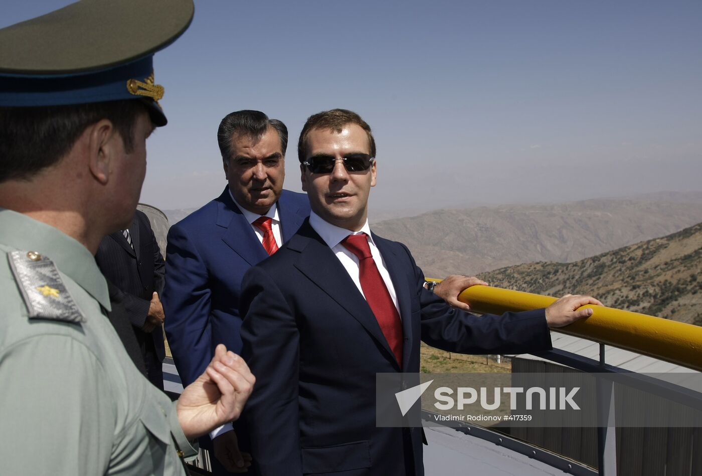 Second day of Russian president's visit to Tajikistan