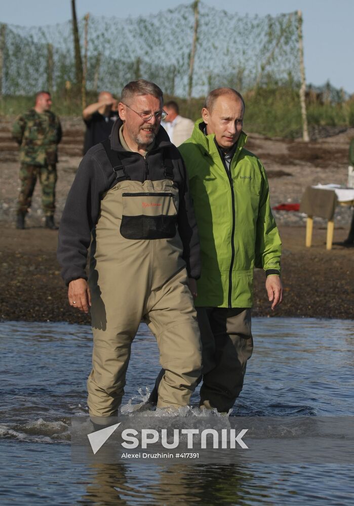 Vladimir Putin visits Far Eastern Federal District