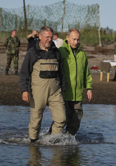 Vladimir Putin visits Far Eastern Federal District