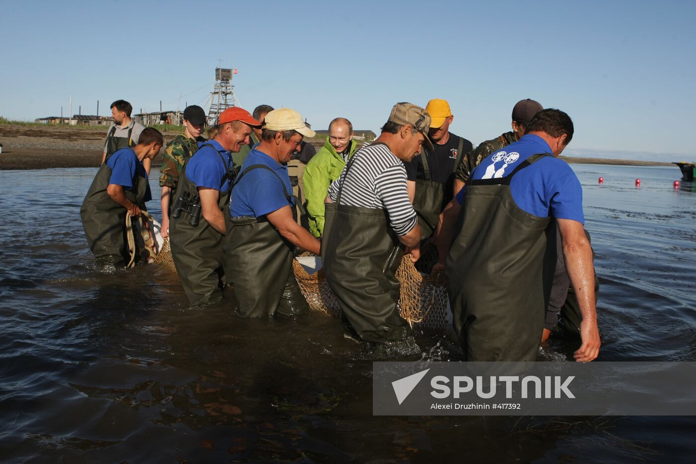 Vladimir Putin visits Far Eastern Federal District