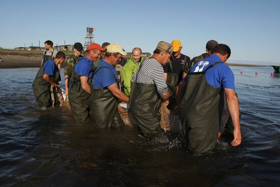 Vladimir Putin visits Far Eastern Federal District