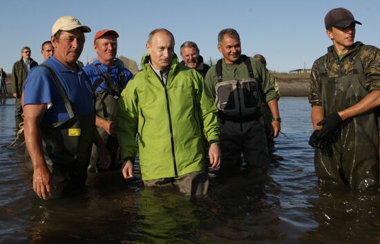 Vladimir Putin visits Far Eastern Federal District