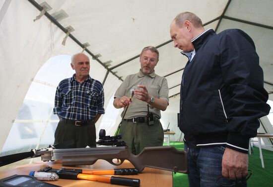 Vladimir Putin visits Far Eastern Federal District