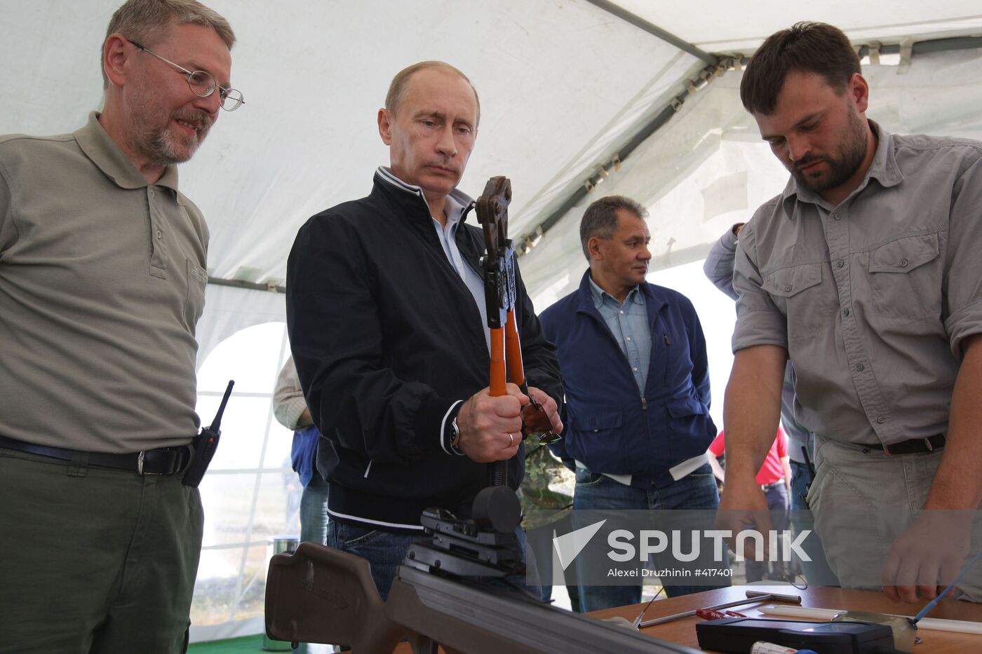 Vladimir Putin visits Far Eastern Federal District