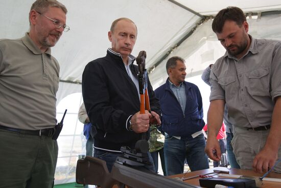 Vladimir Putin visits Far Eastern Federal District