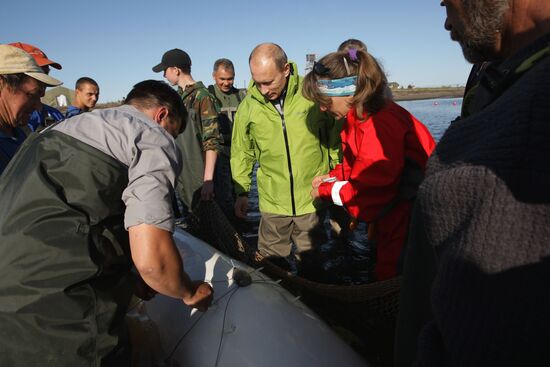 Vladimir Putin visits Far Eastern Federal District