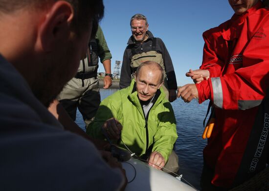 Vladimir Putin visits Far Eastern Federal District