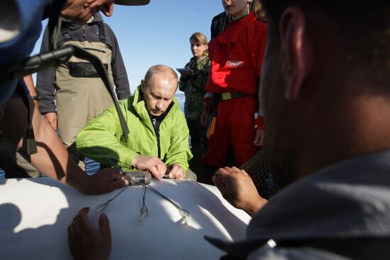 Vladimir Putin visits Far Eastern Federal District