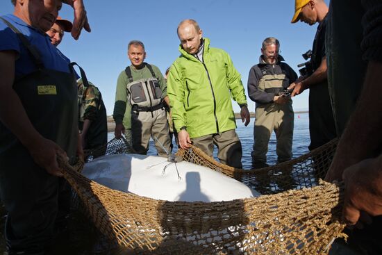 Vladimir Putin visits Far Eastern Federal District