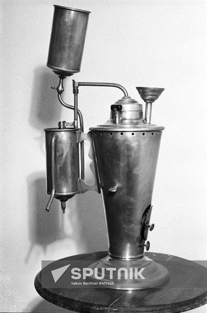 Distilling apparatus designed by Ivan Vladimirovich Michurin