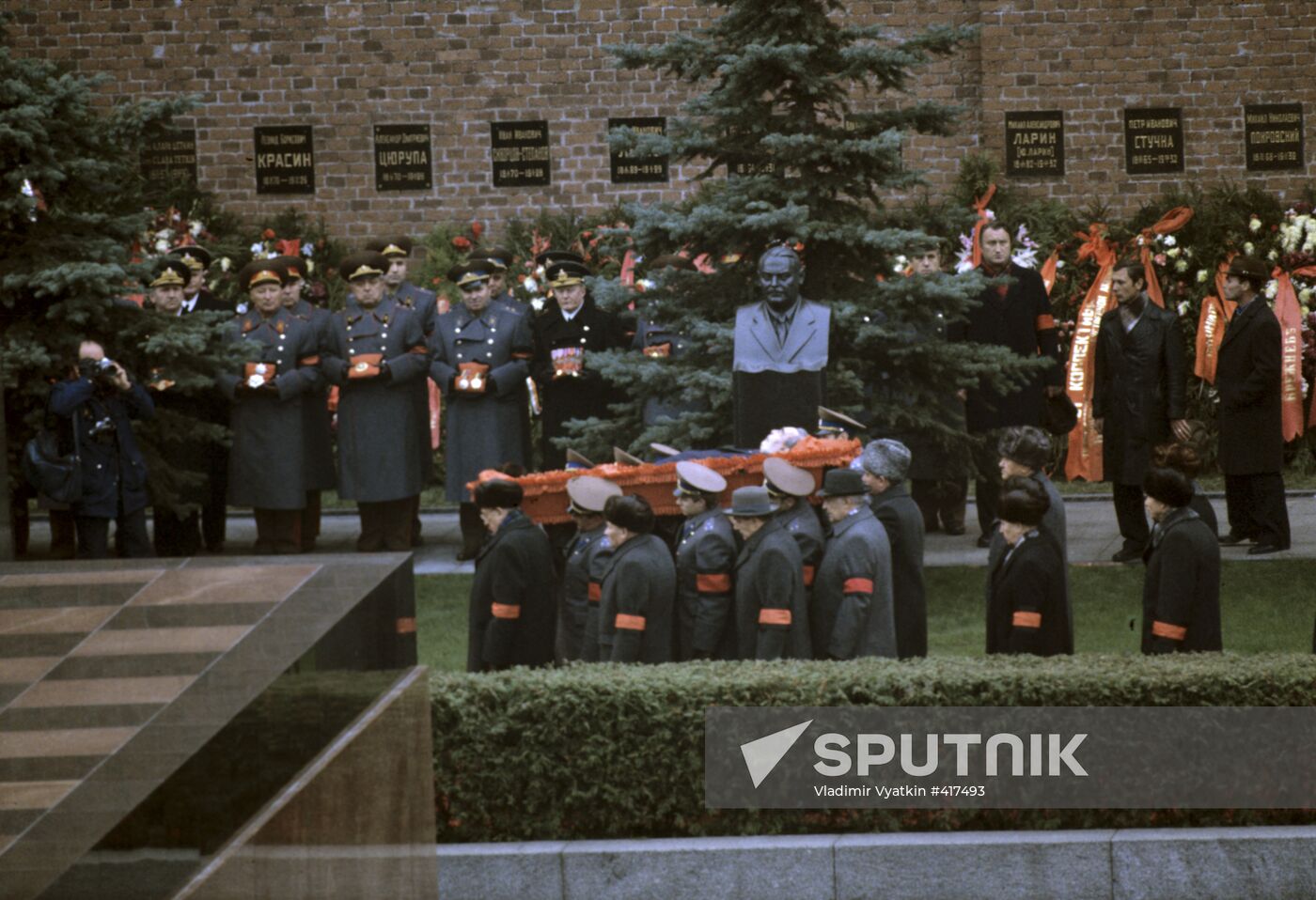 Leonid Brezhnev's funeral