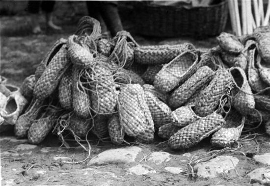Bast shoes