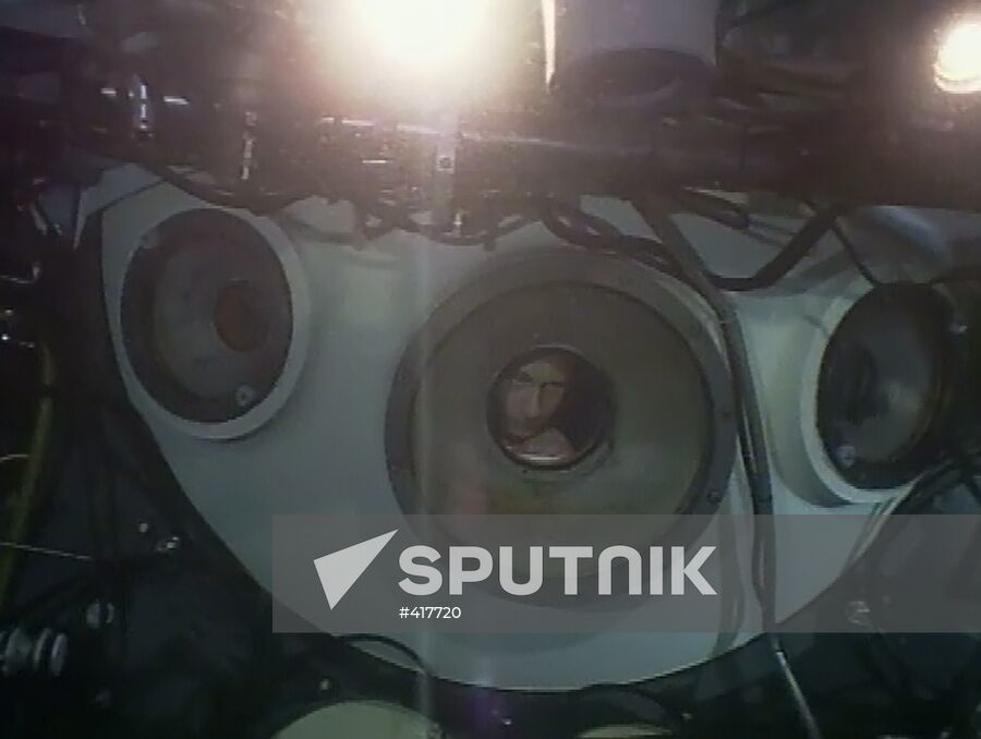 Russian PM Vladimir Putin dives in Lake Baikal