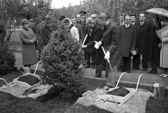 Finnish President Mauno Koivisto