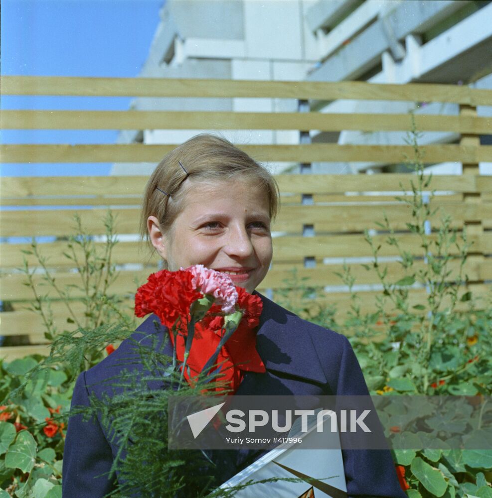 Athlete Olga Korbut