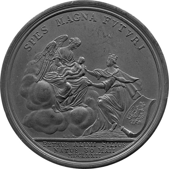Birth of Peter the Great Desktop Medal
