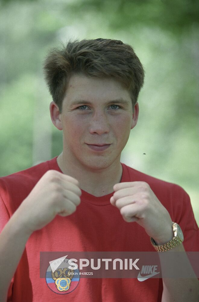 Boxer Dmitry Vybornov