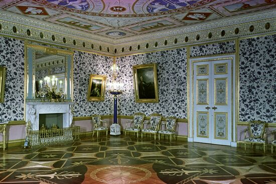 Blue Formal Dining-Room