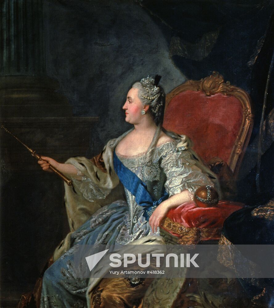 "Portrait of Catherine II"