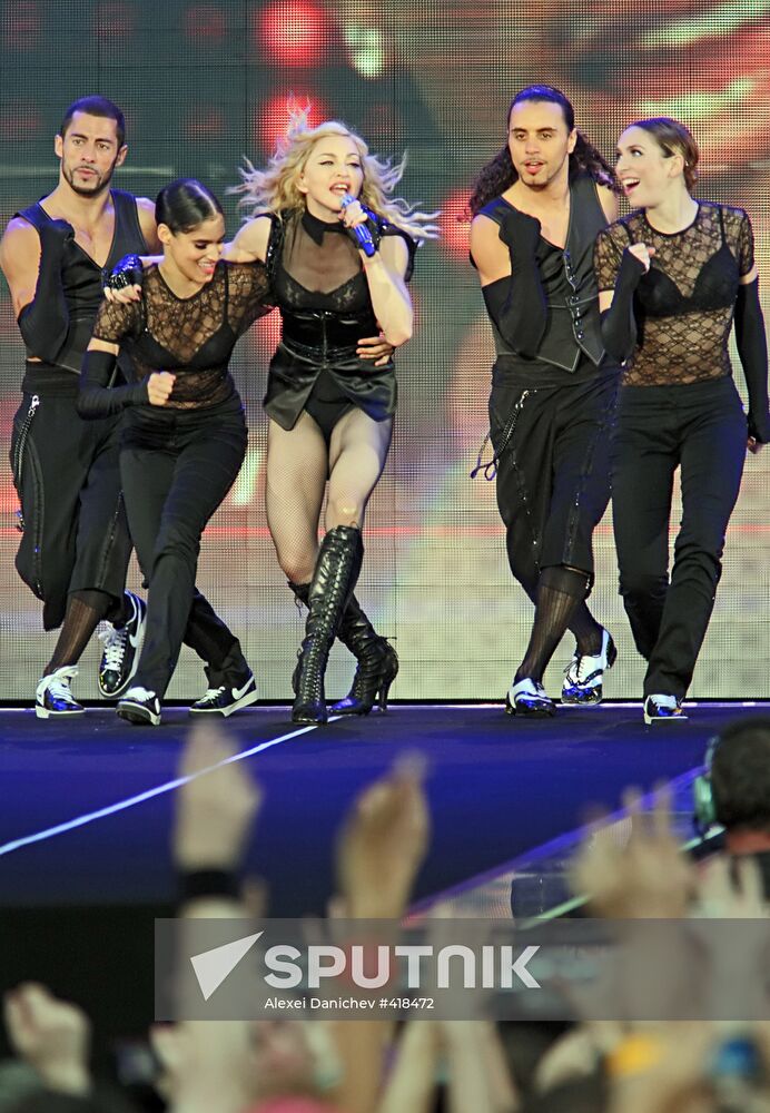 Madonna's concert in St. Petersburg
