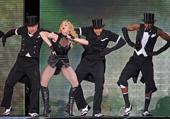 Madonna's concert in St. Petersburg