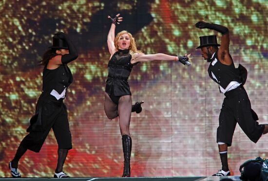Madonna's concert in St. Petersburg