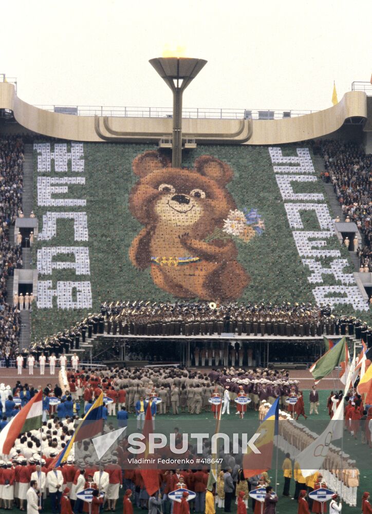 Opening of the 22nd Olympic Games