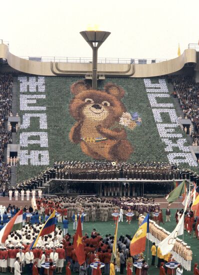 Opening of the 22nd Olympic Games