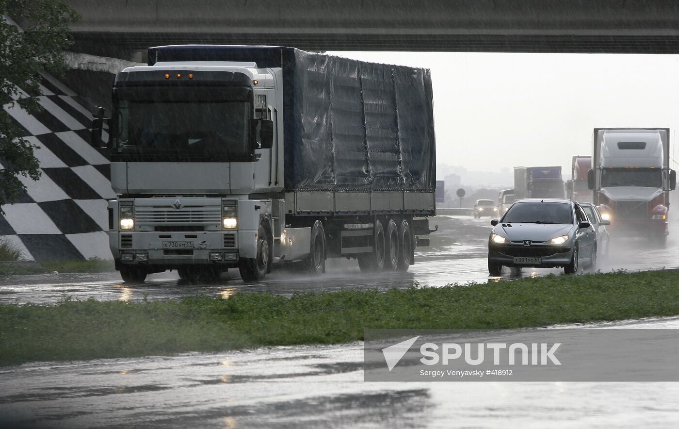 M4 Don Highway in Rostov-on-Don