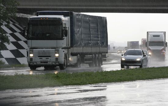M4 Don Highway in Rostov-on-Don