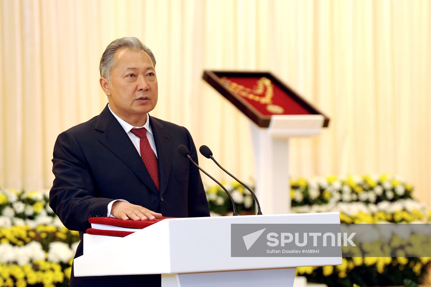 Kurmanbek Bakiyev's inauguration in Kyrgyzstan
