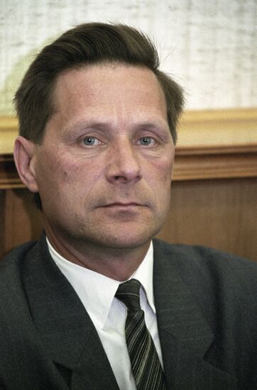 Belarussian politician Vasily Novikov