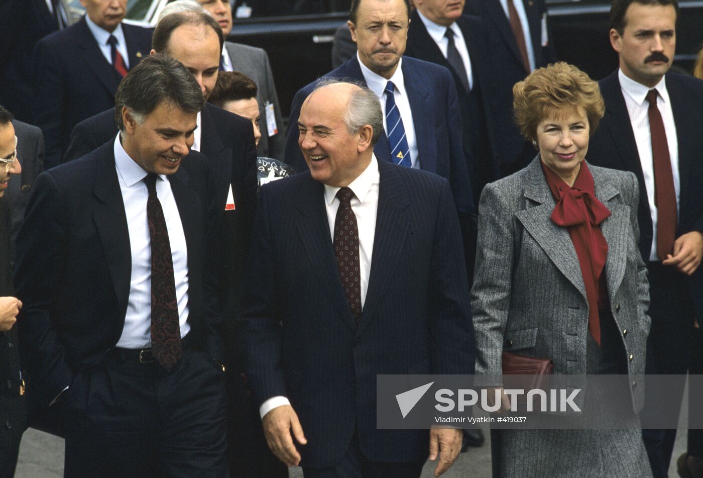Gonsalez, Gorbachev, Gorbacheva