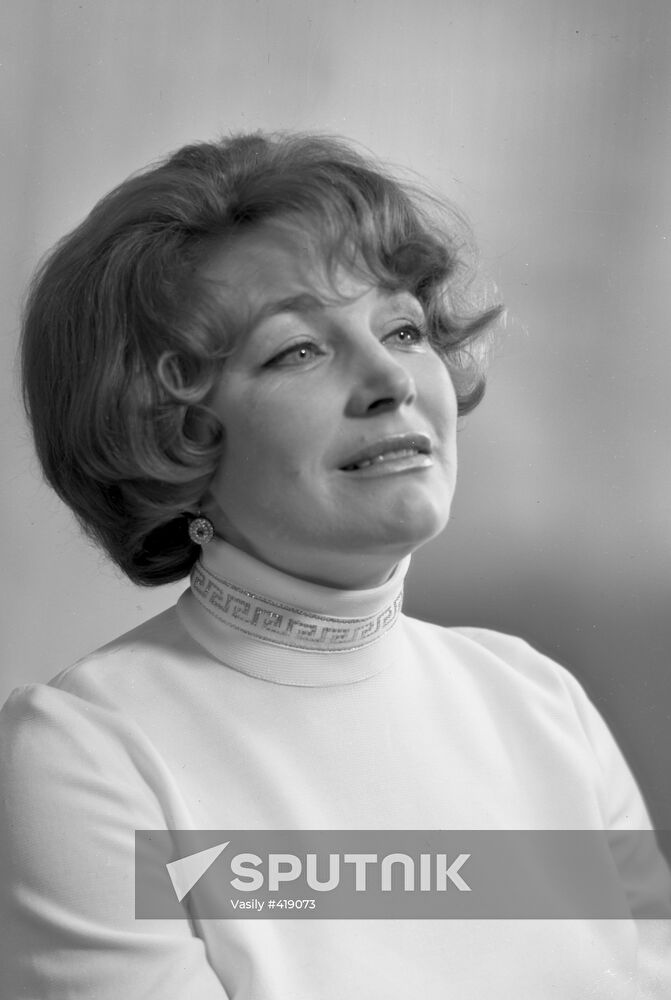 Actress Lyudmila Khityaeva