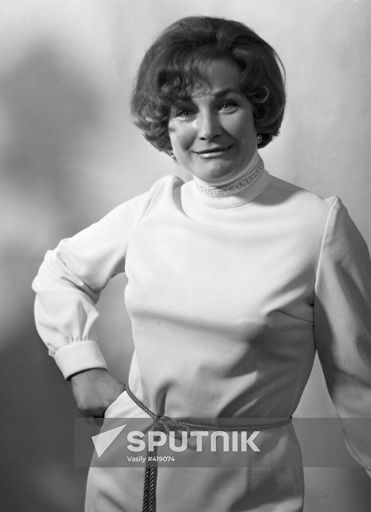 Actress Lyudmila Khityayeva