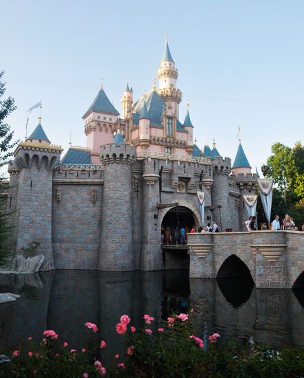 Disneyland amusement park in California