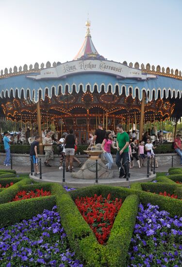 Disneyland amusement park in California