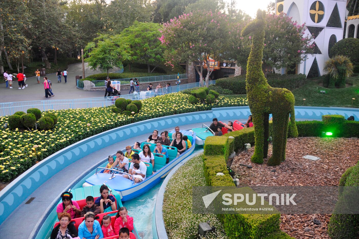 Disneyland amusement park in California