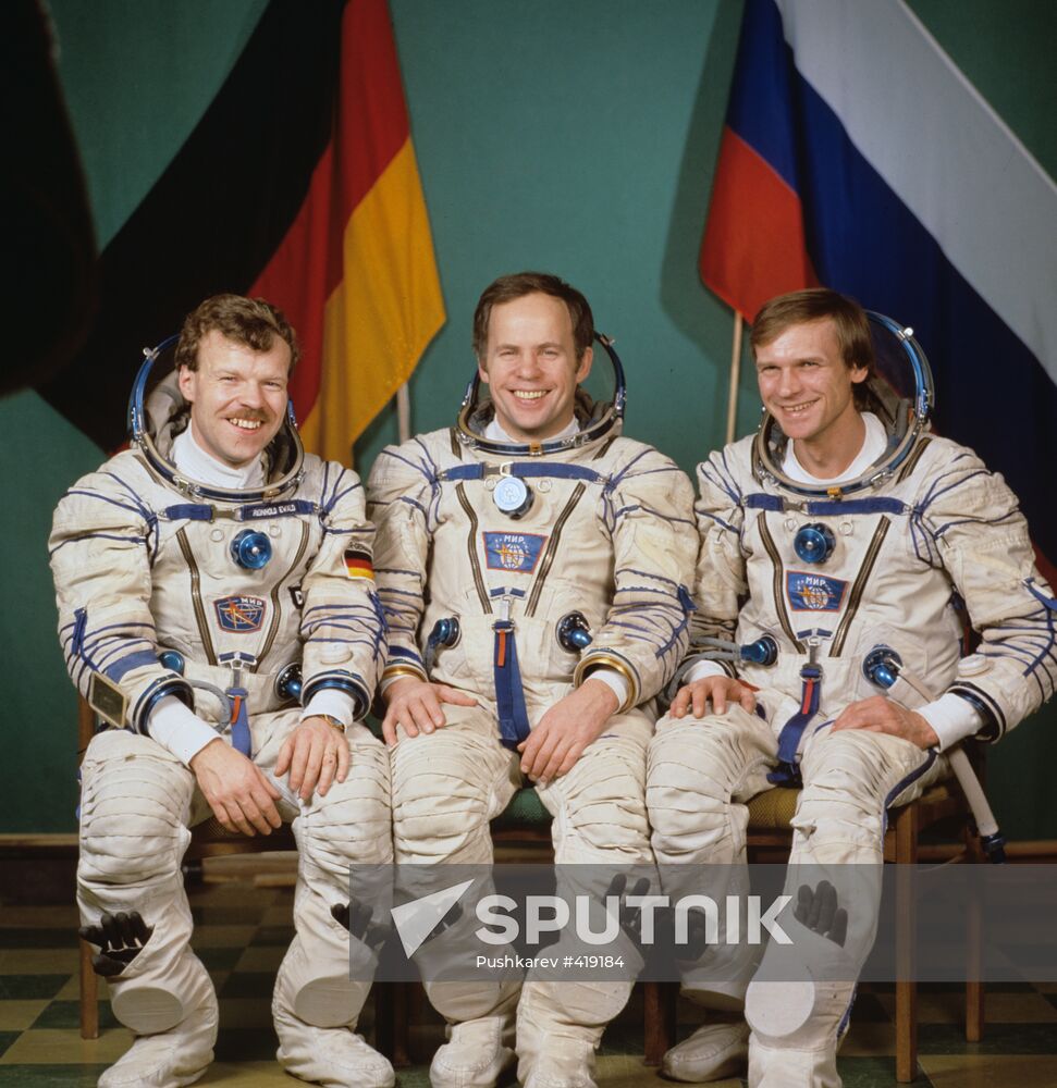 Soviet-German space crew