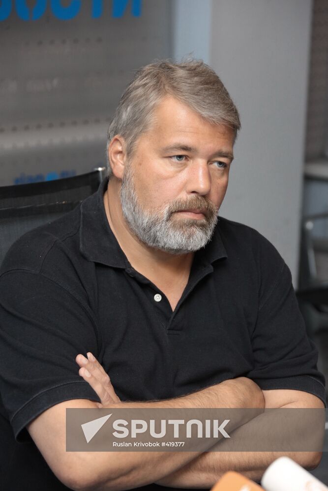 Chief editor of Novaya Gazeta Dmitry Muratov