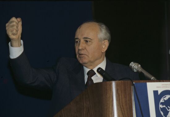 Gorbachev's news conference