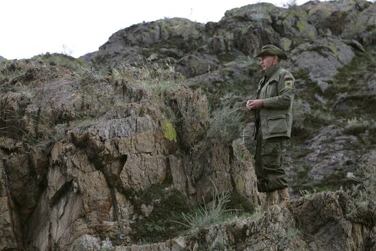 Russian PM Vladimir Putin visits Tyva Republic