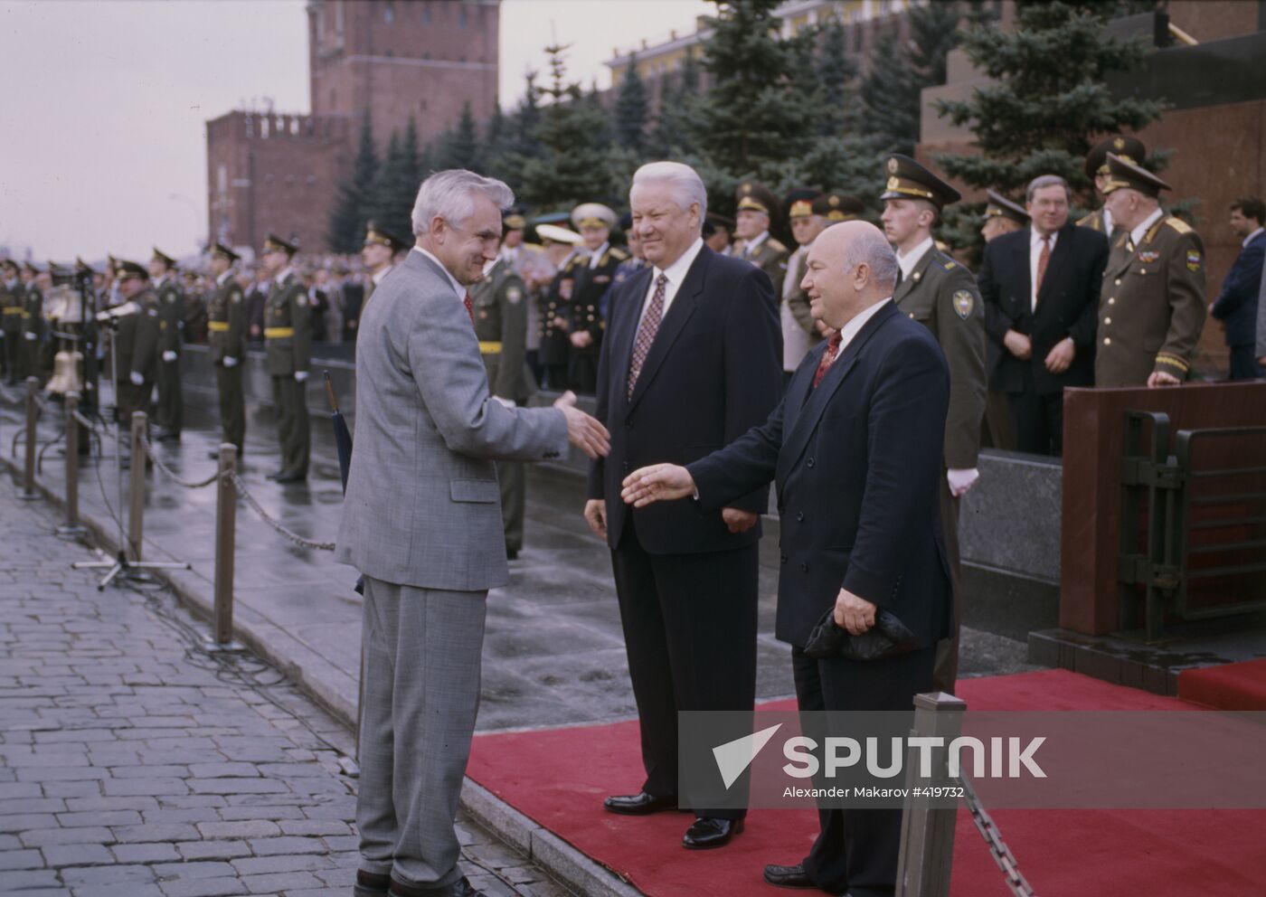 Russian President Boris Yeltsin
