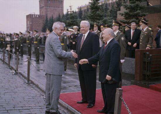 Russian President Boris Yeltsin