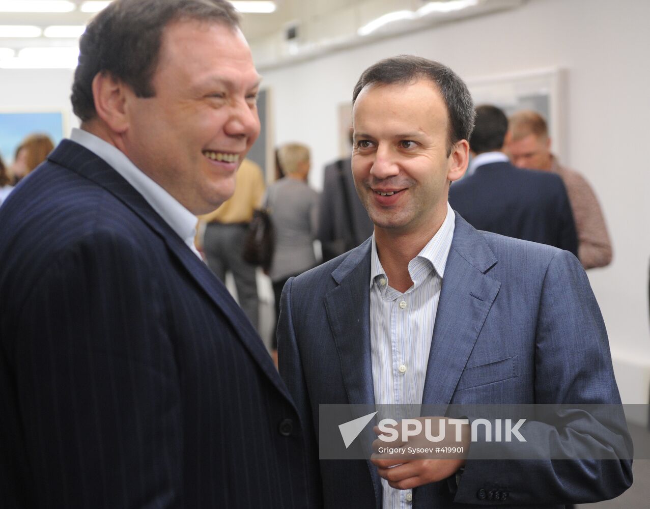 Mikhail Fridman and Arkady Dvorkovich