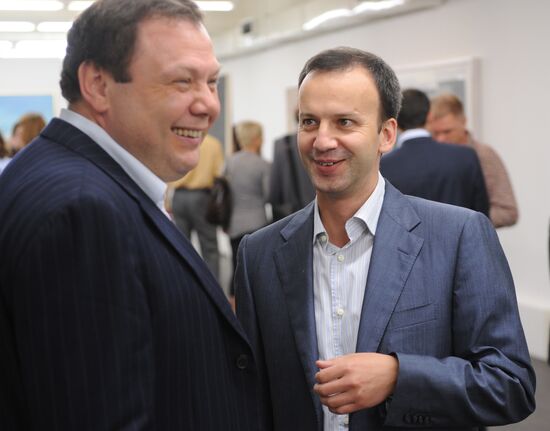 Mikhail Fridman and Arkady Dvorkovich