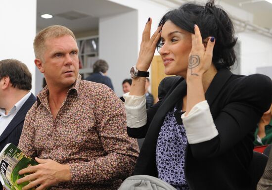 Andrey Kolesnikov and Tina Kandelaki