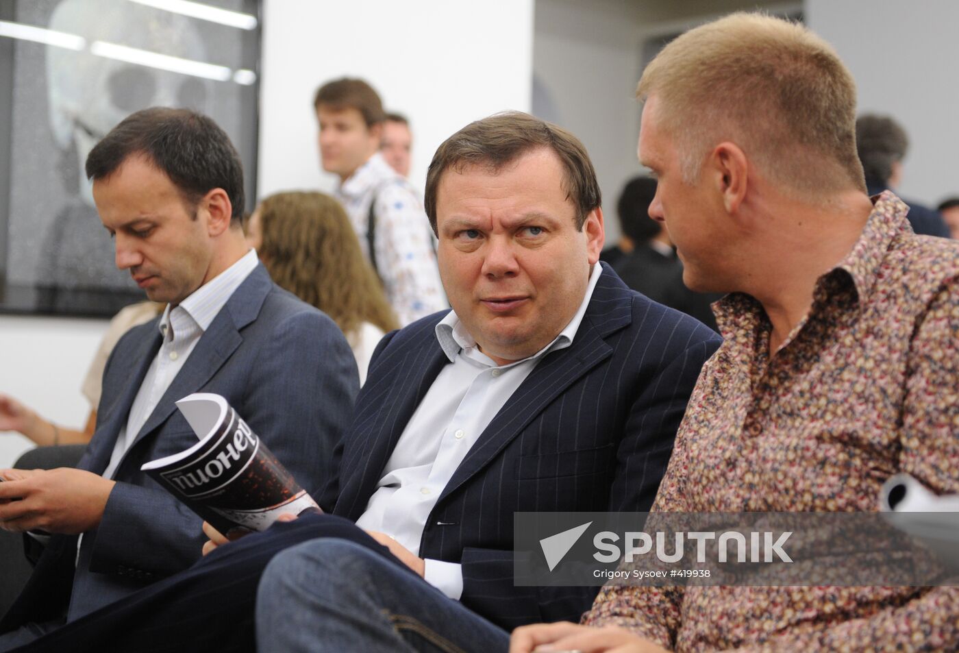 Arkady Dvorkovich, Mikhail Fridman, Andrey Kolesnikov